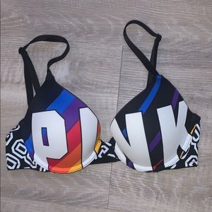 Rainbow PINK Victoria’s Secret Everyday Pushup Bra